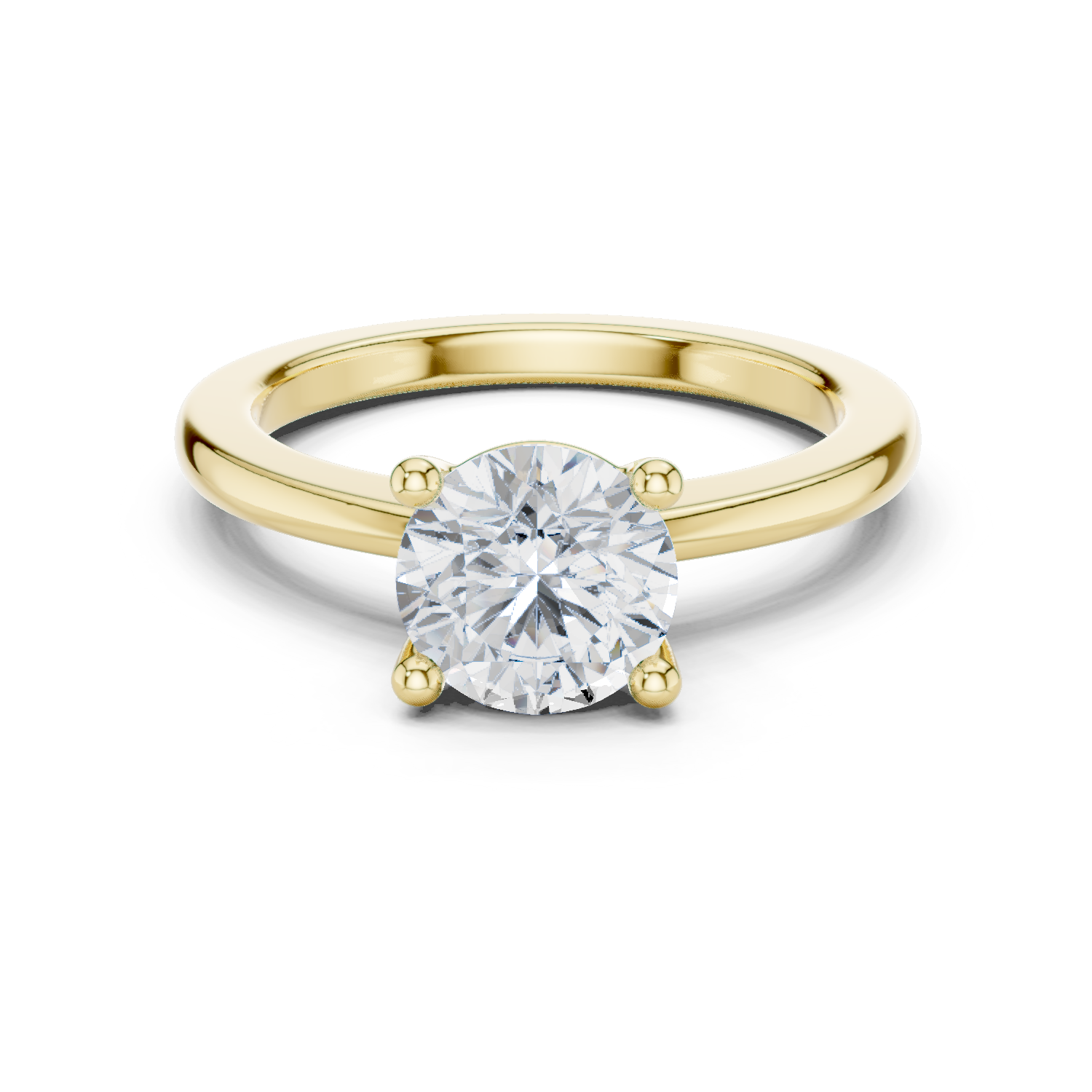 Gold Ring DDLR-848, Yellow Gold