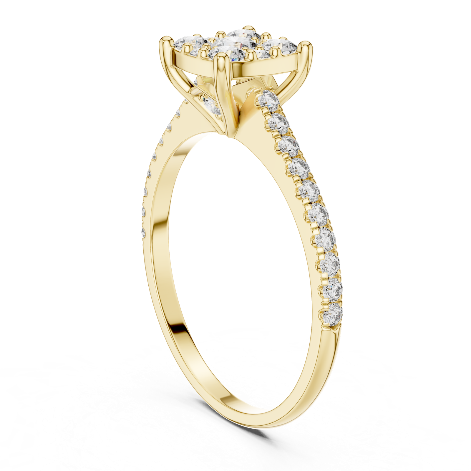 Gold Ring DDLR-004, Yellow Gold