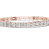 Gold Bracelet GLBR-0040, Rose Gold, view 3