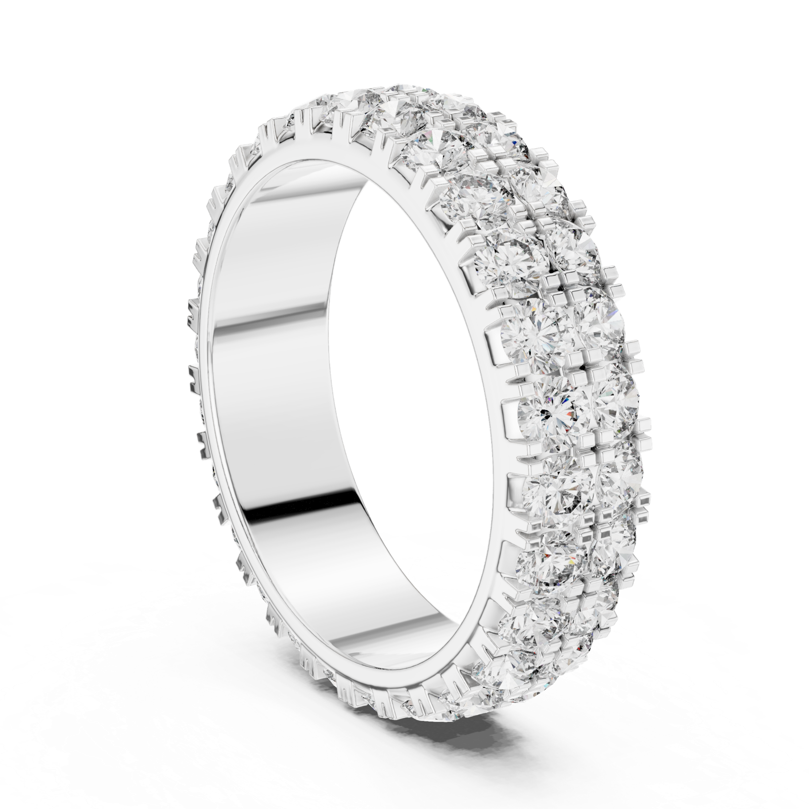 Gold Ring DDLR-223, White Gold