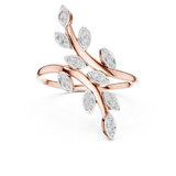 Gold Ring 12-10066@L, Rose Gold