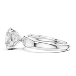 Gold Ring DDLR-710, White Gold, view 3