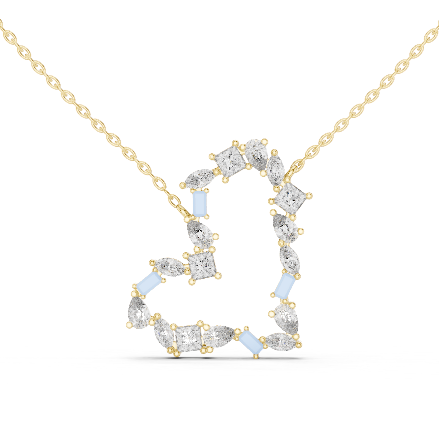 Gold Pendant GPD-0008, Yellow Gold, view 0