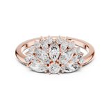Gold Ring SBWR(51), Rose Gold