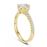 Gold Ring DDLR-634, Yellow Gold, view 1