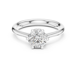 Gold Ring DDLR-558, White Gold, view 4