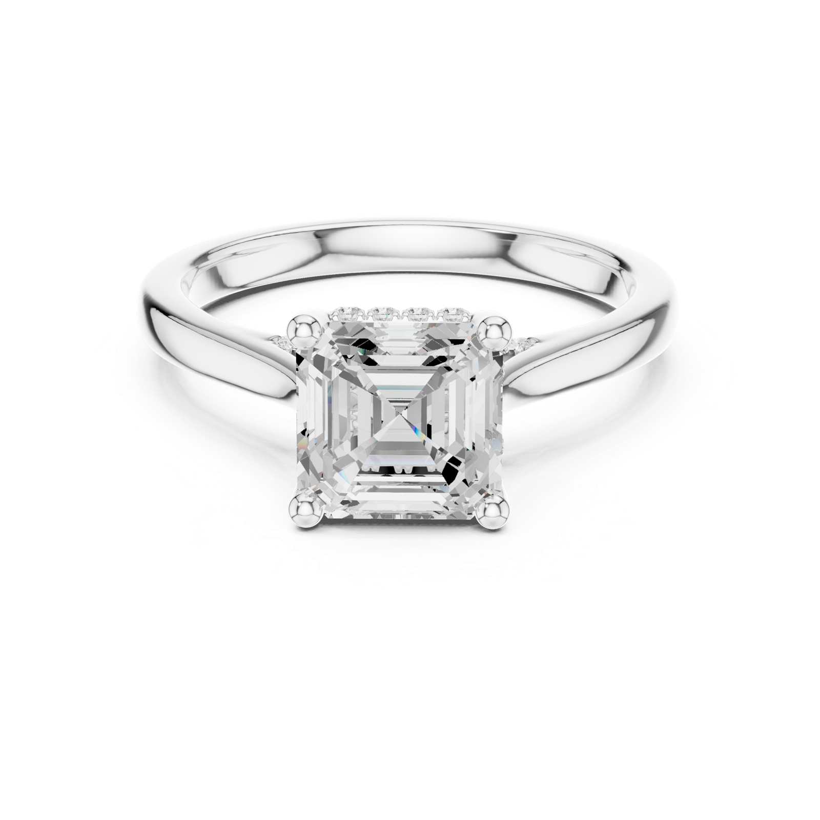 Gold Ring DDLR-983, White Gold