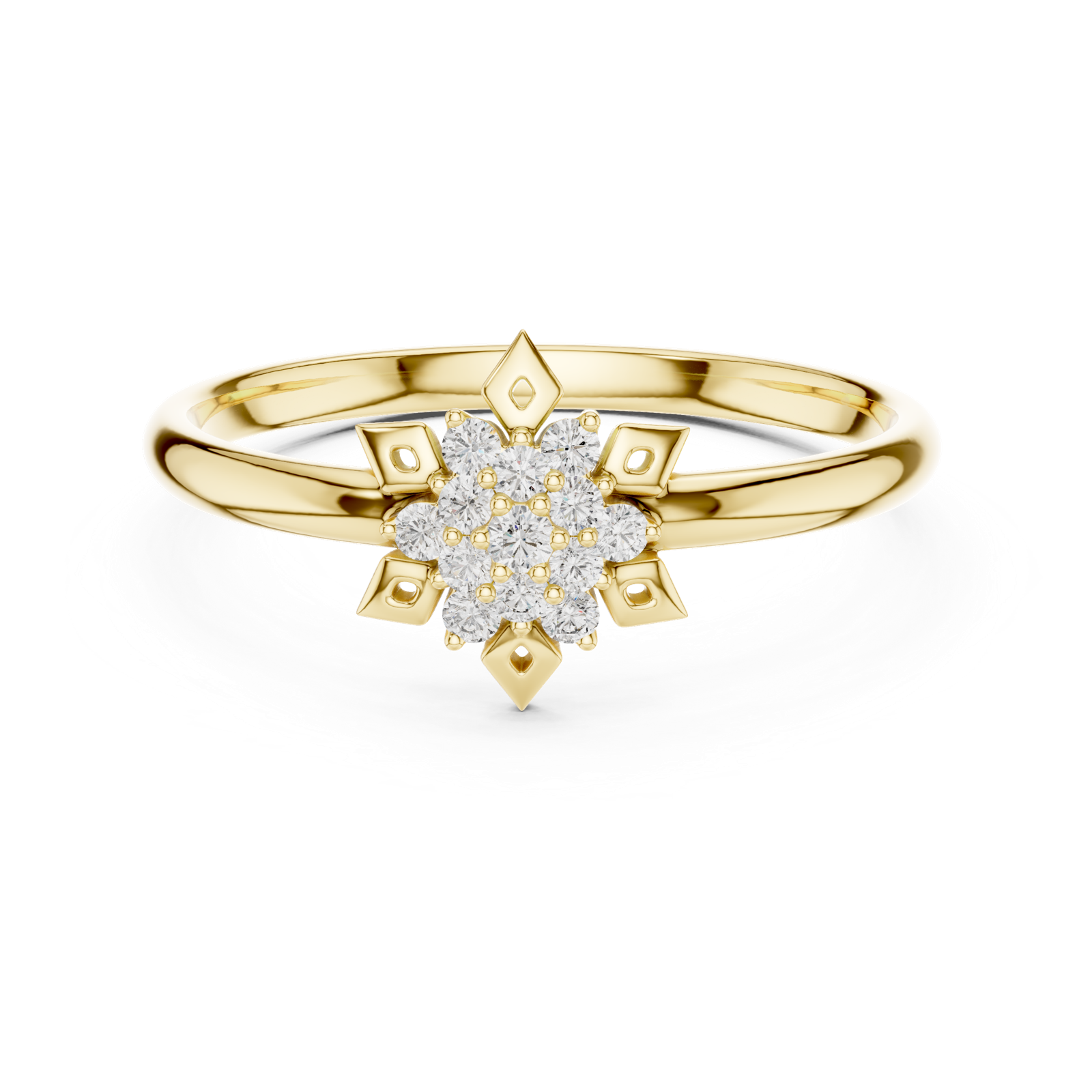 Gold Ring 1 (279), Yellow Gold, view 4