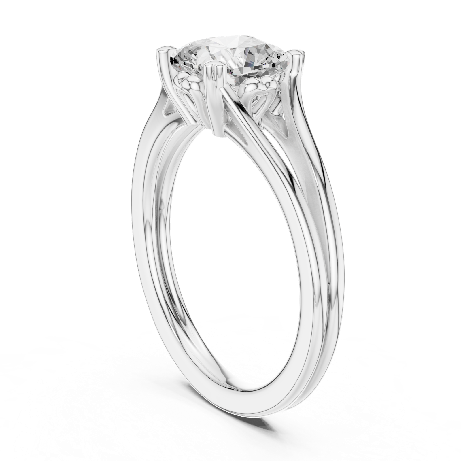 Gold Ring DDLR-574, White Gold