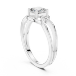 Gold Ring DDLR-499, White Gold, view 1