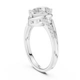 Gold Ring DDLR-517, White Gold