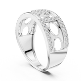 Gold Ring LR-01 (13), White Gold