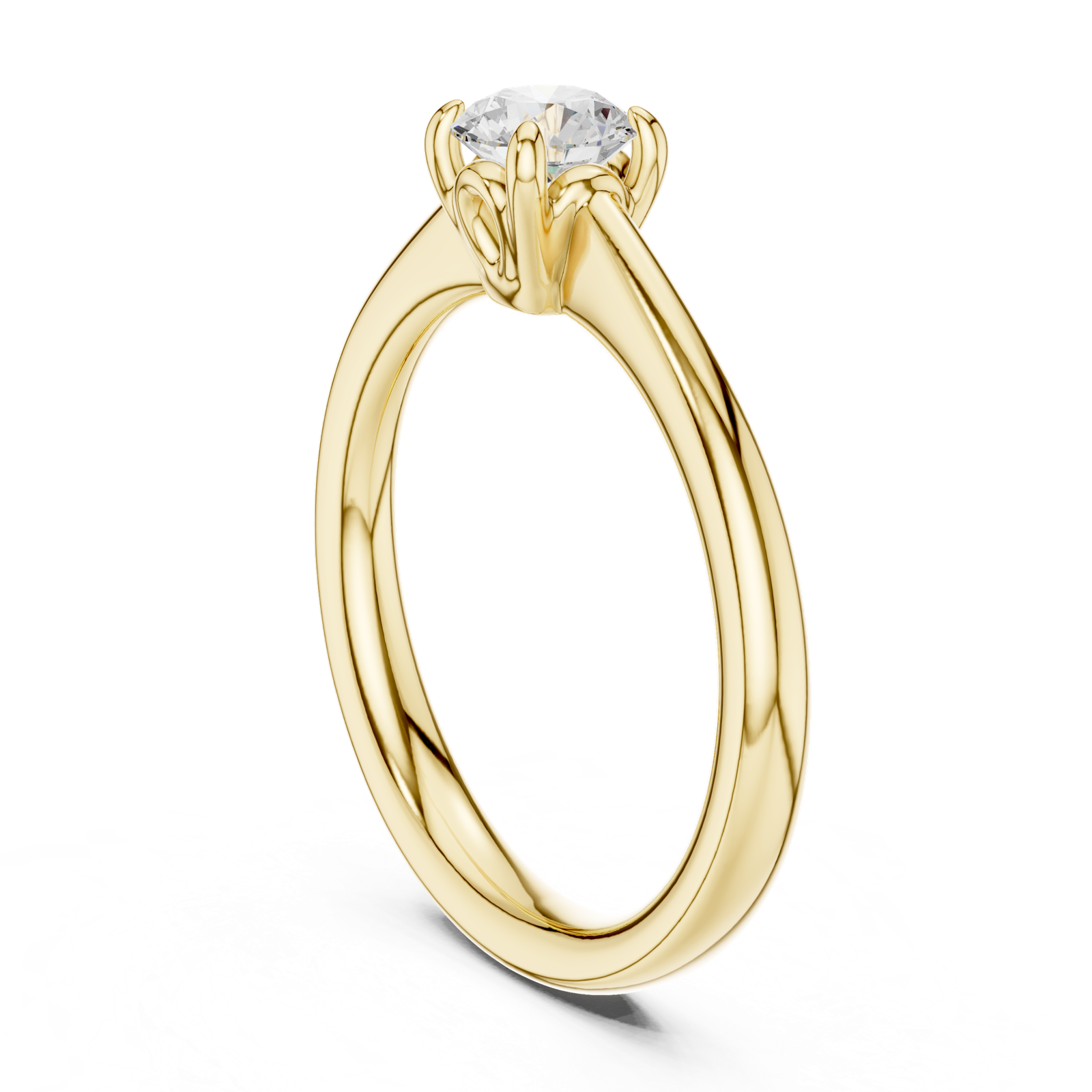 Gold Ring DDLR-568, Yellow Gold