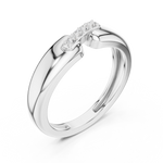 Gold Ring SBMR(24), White Gold, view 2