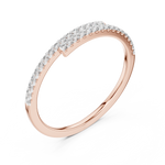 Gold Ring 12-10012@L, Rose Gold, view 2