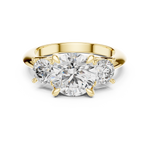 Gold Ring DDLR-042, Yellow Gold, view 4