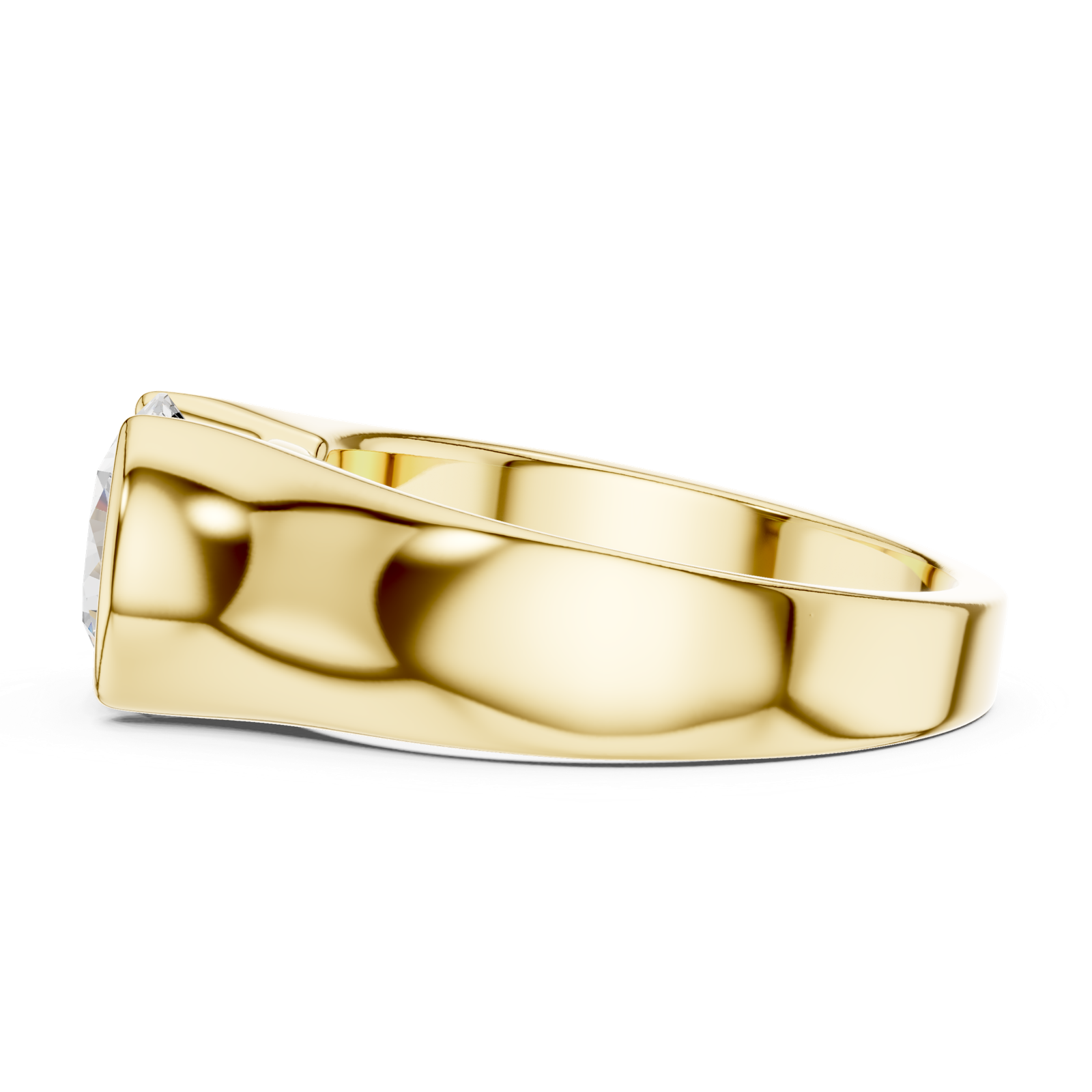 Gold Ring SBMR(11), Yellow Gold, view 3