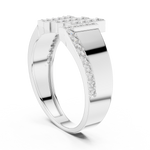 Gold Ring LR-01 (28), White Gold