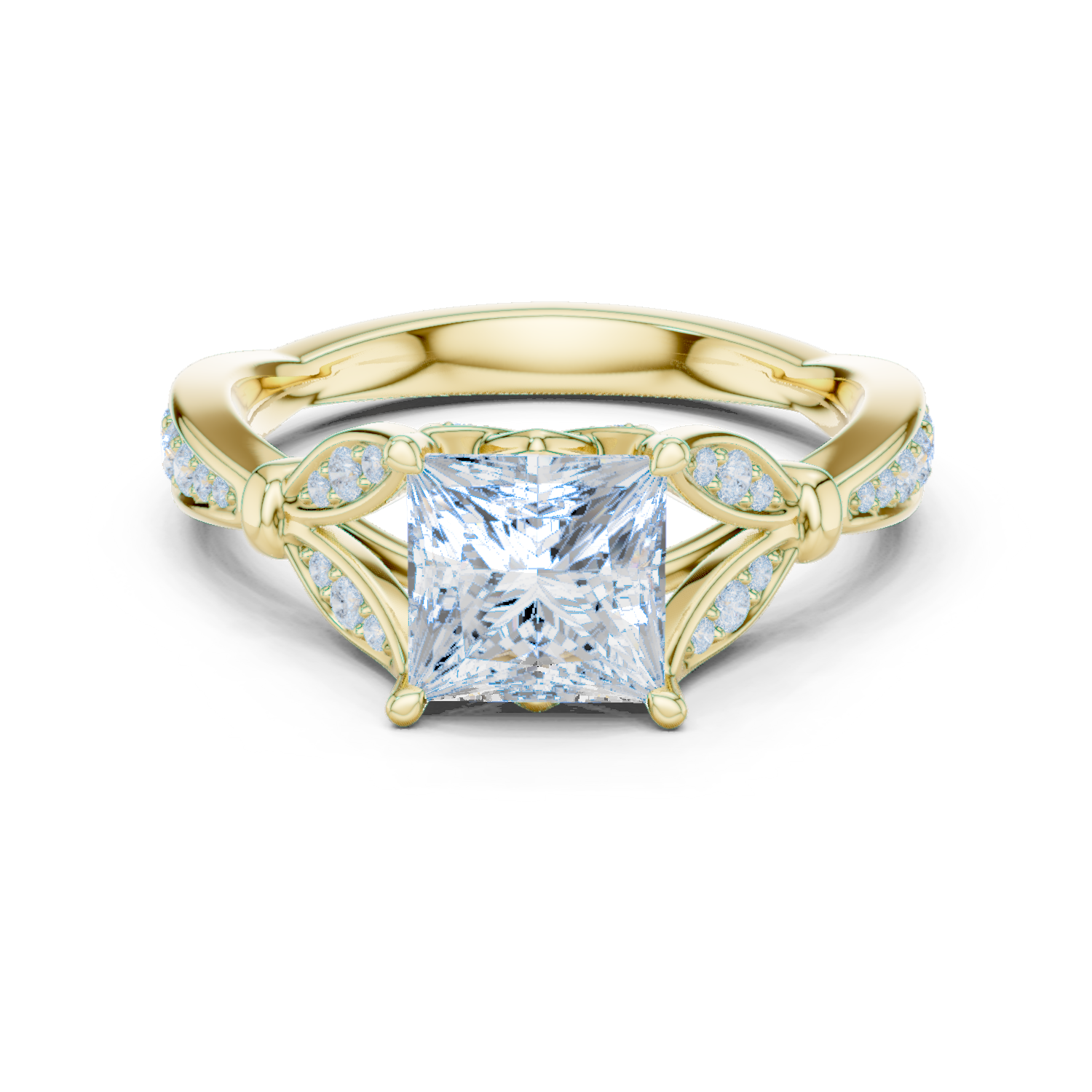 Gold Ring DDLR-937, Yellow Gold