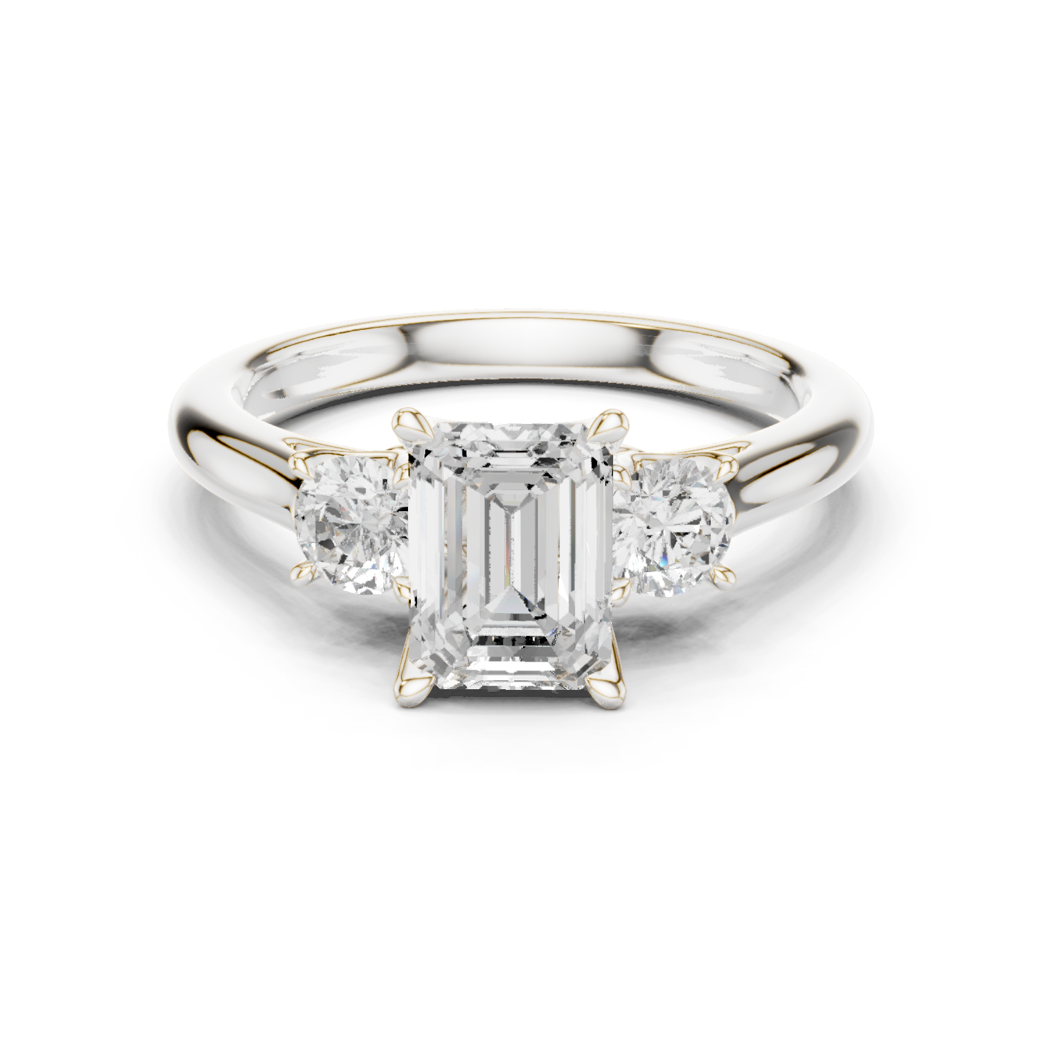 Gold Ring DDLR-894, White Gold