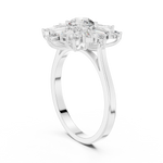 Gold Ring ALR-65, White Gold