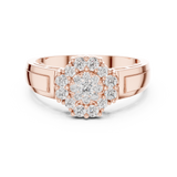 Gold Ring 19-120013L, Rose Gold, view 4