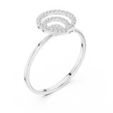 Gold Ring 1 (256), White Gold, view 2