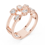 Gold Ring SBWR(16), Rose Gold, view 2