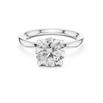 Gold Ring DDLR-170, White Gold, view 4