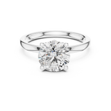 Gold Ring DDLR-170, White Gold, view 4