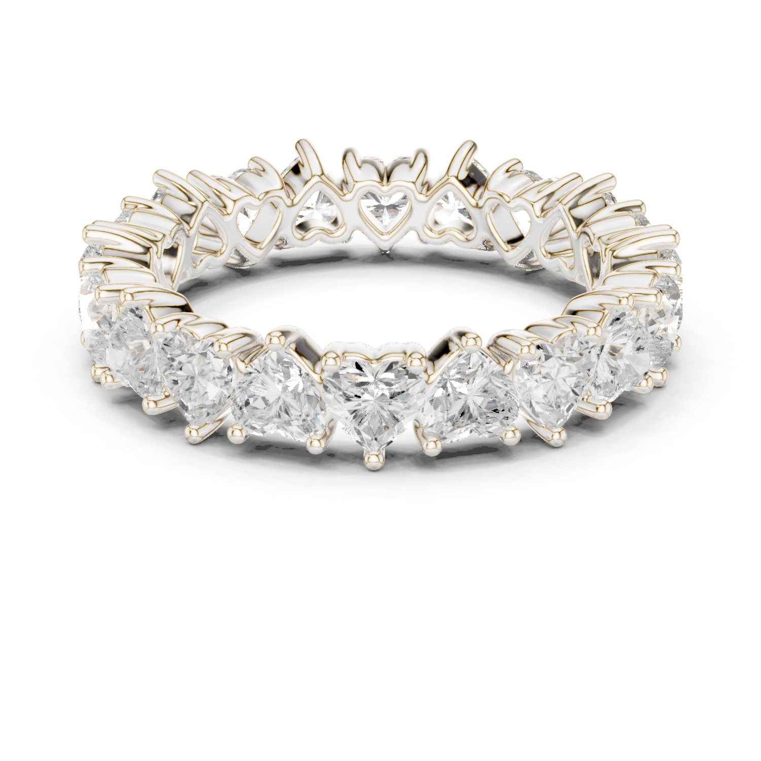 Gold Ring DDLR-313, White Gold