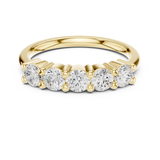 Gold Ring DDLR-615, Yellow Gold, view 4