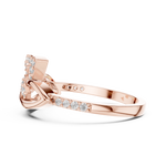 Gold Ring LR-01 (64), Rose Gold, view 3