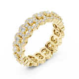 Gold Ring DDLR-366, Yellow Gold, view 2