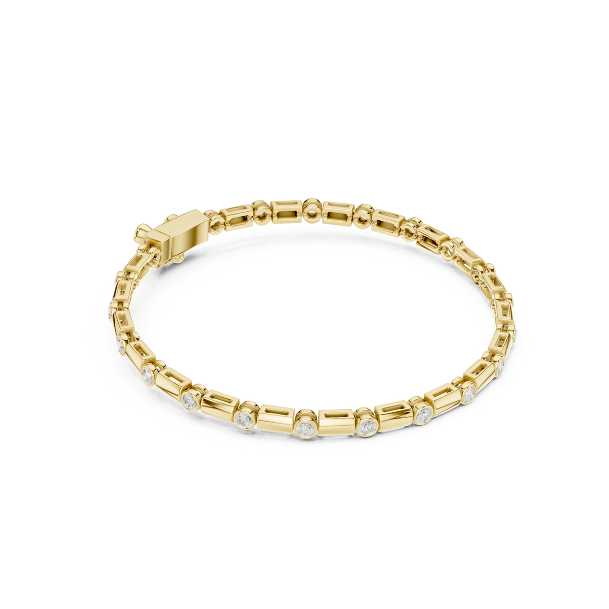 Gold Bracelet SBMB (2), Yellow Gold, view 1