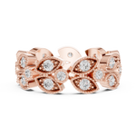 Gold Ring DDLR-368, Rose Gold, view 3