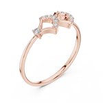Gold Ring 1 (150), Rose Gold, view 2