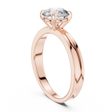 Gold Ring LR-0004, Rose Gold, view 1