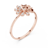 Gold Ring 1 (113), Rose Gold, view 2