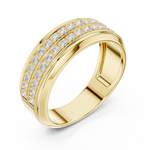 Gold Ring SBMR(8), Yellow Gold, view 2