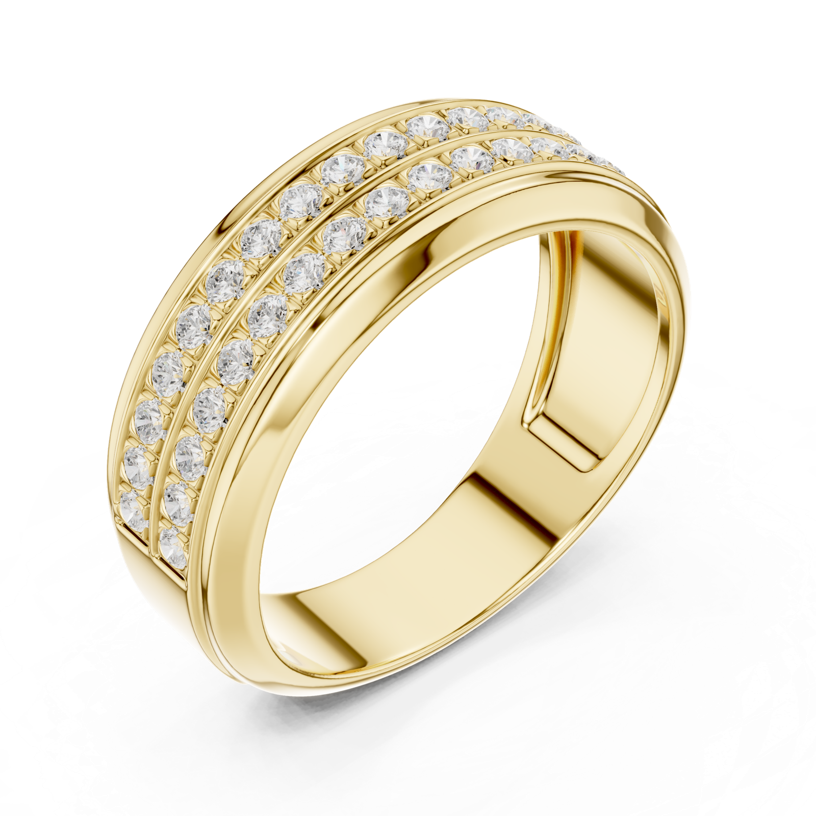 Gold Ring SBMR(8), Yellow Gold, view 2