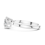 Gold Ring 00001L (34), White Gold, view 3