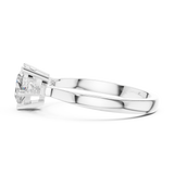 Gold Ring 00001L (34), White Gold, view 3