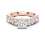 Gold Ring DDLR-655, Rose Gold