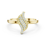 Gold Ring DDLR-663, Yellow Gold
