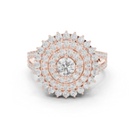 Gold Ring DDLR-761, Rose Gold