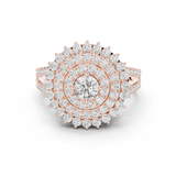 Gold Ring DDLR-761, Rose Gold