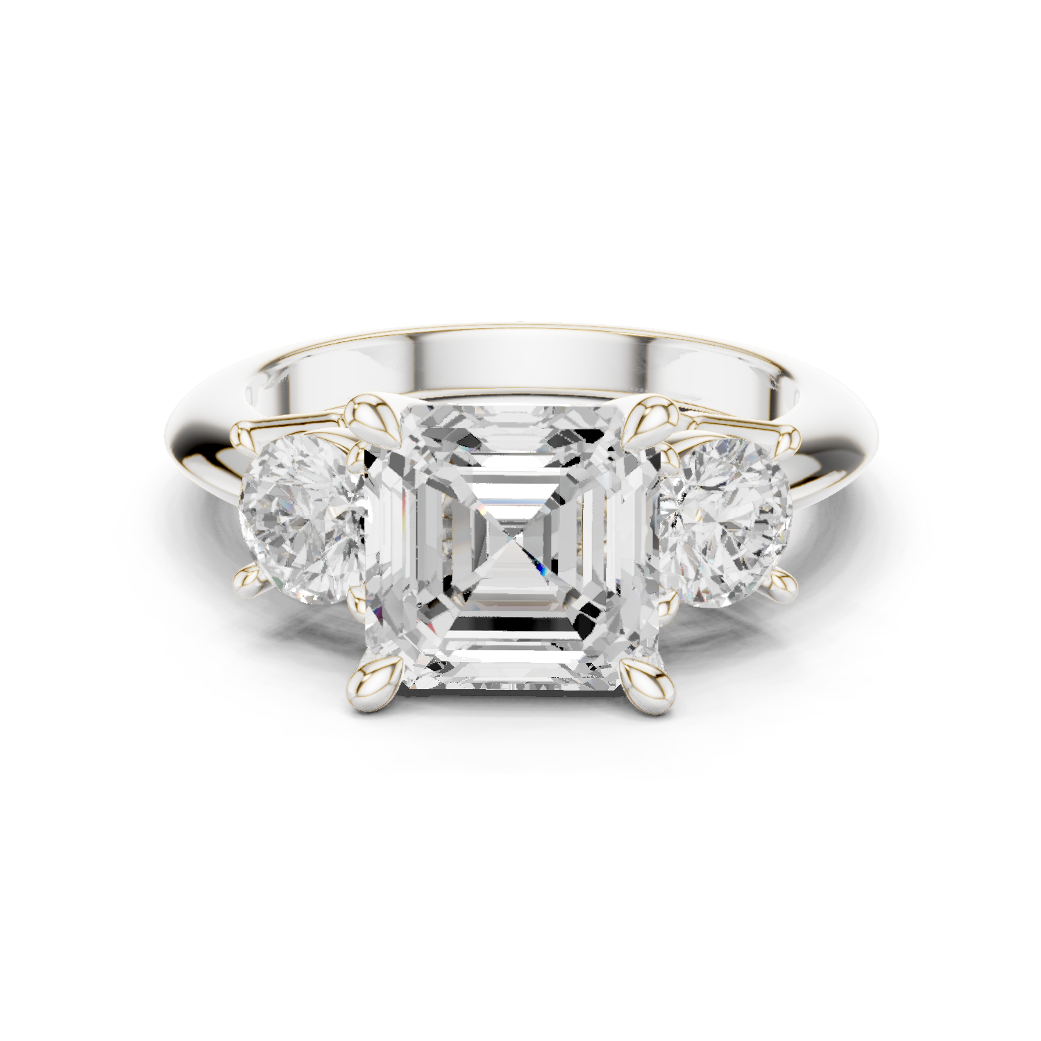 Gold Ring DDLR-899, White Gold