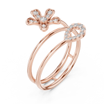 Gold Ring 1 (231), Rose Gold, view 2