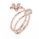 Gold Ring 1 (231), Rose Gold, view 2